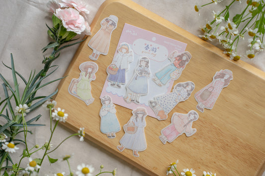 Sho Little Happiness Flake Stickers - Picnic Day
