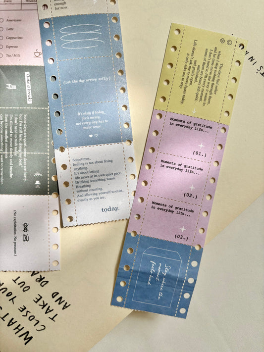 Pion Kiss-Cut Paper Tape - Report Paper
