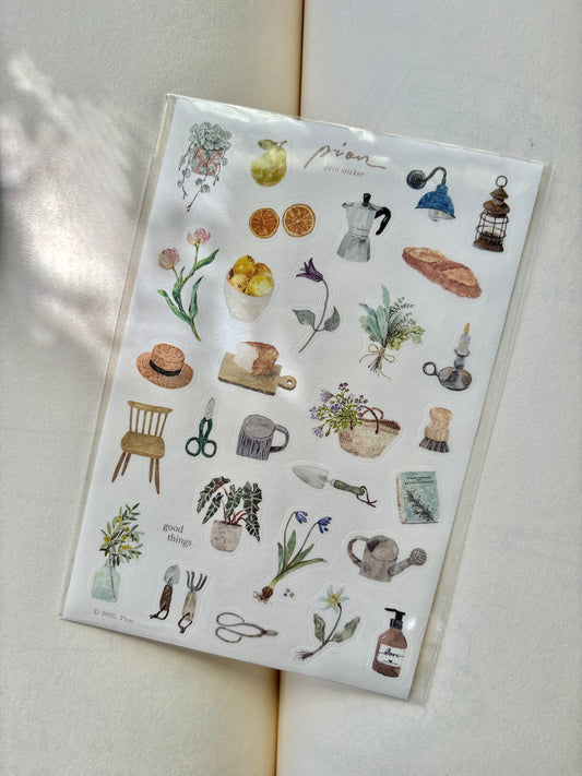 Pion Sticker Sheet - Little Things