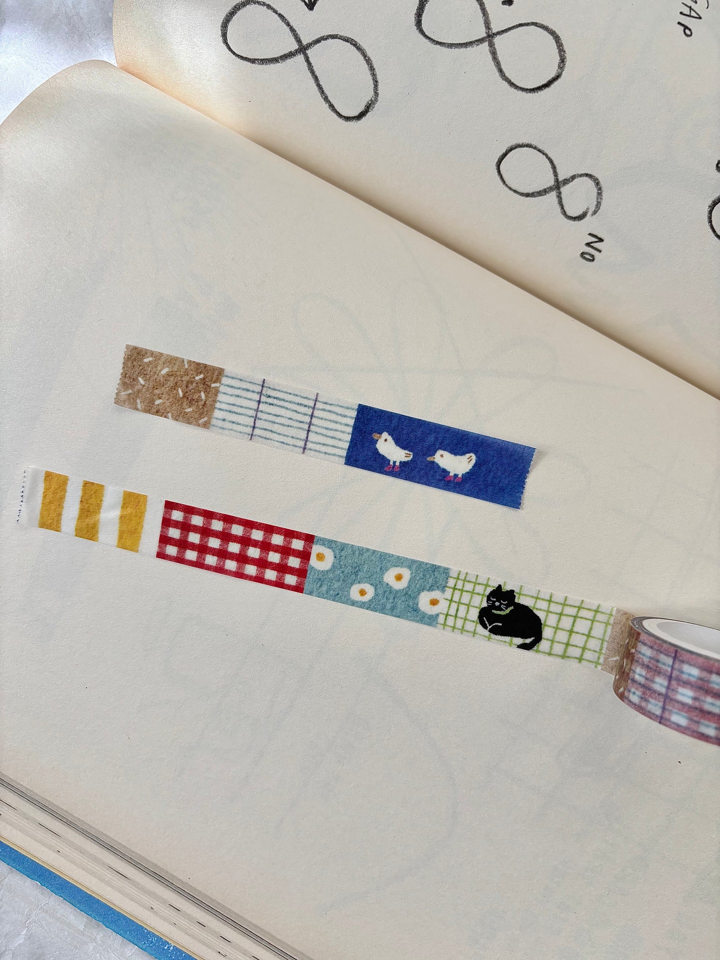 Pion Washi Tape - Cat On The Run (2 Designs)