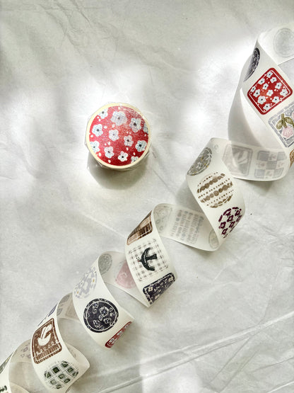 Pion Kiss-Cut Washi Tape - Coaster