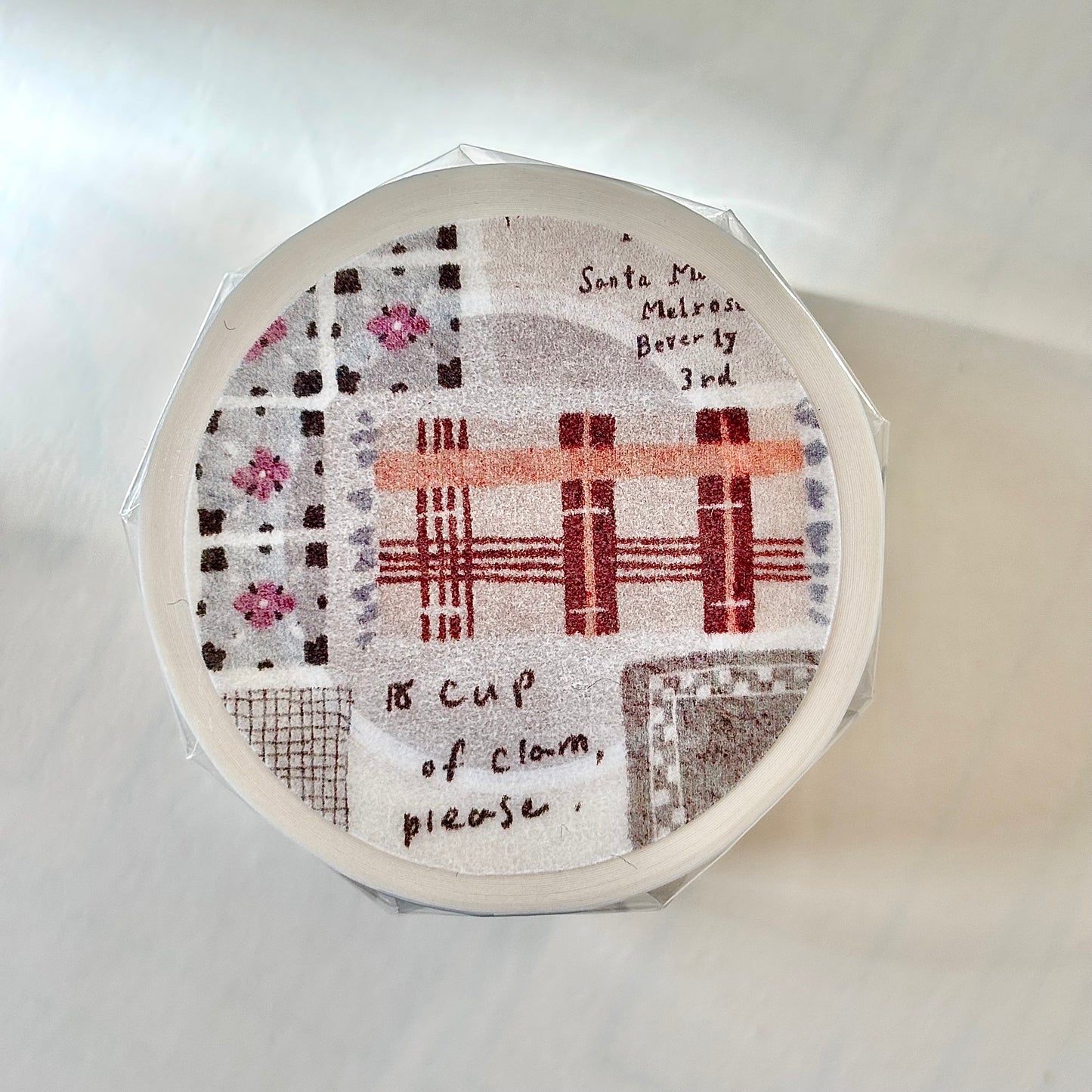 Pion Kiss-Cut Washi Tape - Cozy Mood