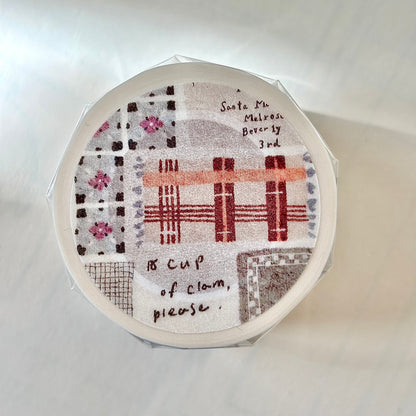 Pion Kiss-Cut Washi Tape - Cozy Mood