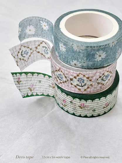 Pion Washi Tape - Deco Tape (5 Designs)