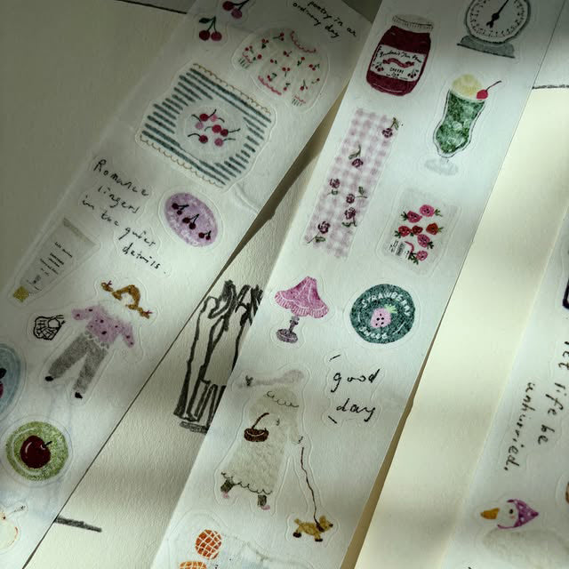 Pion Kiss-Cut Washi Tape - Fruit