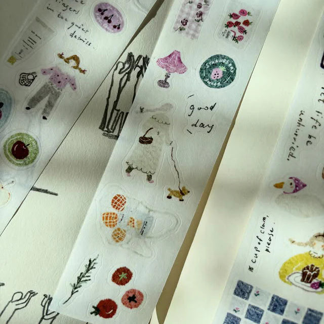 Pion Kiss-Cut Washi Tape - Fruit