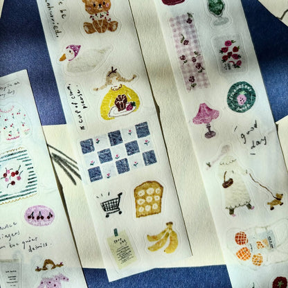 Pion Kiss-Cut Washi Tape - Fruit