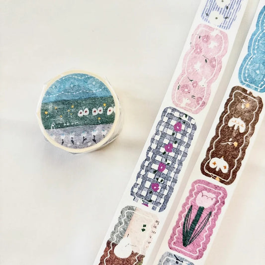 Pion Kiss-Cut Washi Tape - Ribbon