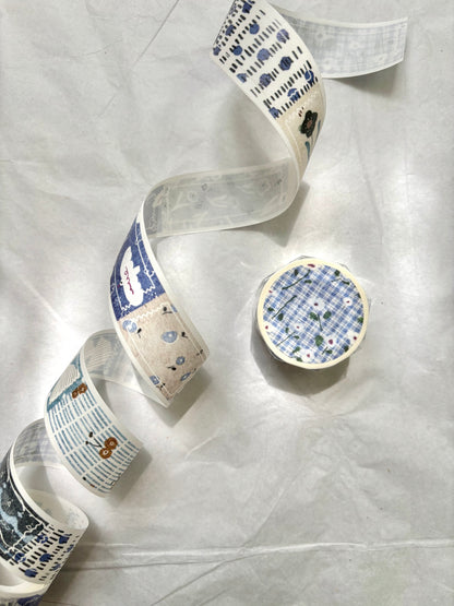 Pion Kiss-Cut Washi Tape - Ten Parts