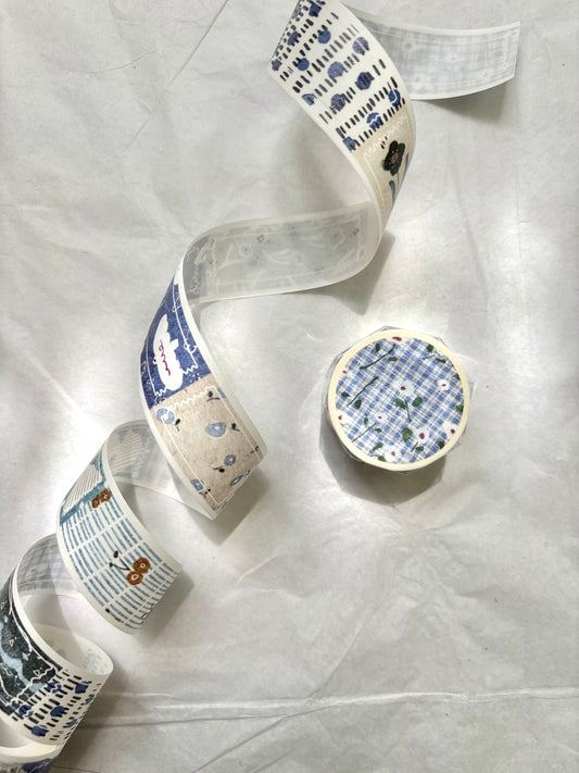 Pion Kiss-Cut Washi Tape - Ten Parts