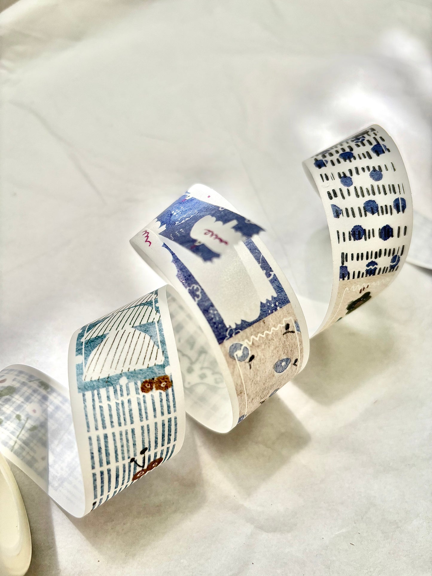 Pion Kiss-Cut Washi Tape - Ten Parts