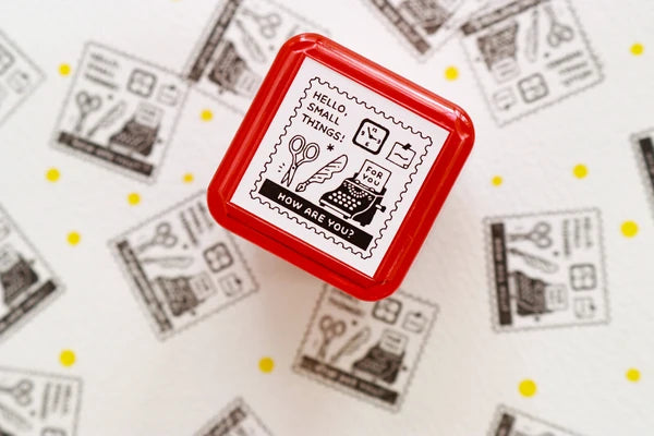 Sanby x Eric Small Things Pre-Inked Stamp - Vol 1: How Are You