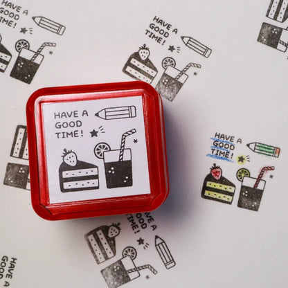 Sanby x Eric Small Things Pre-Inked Stamp - Vol 2: Tea Time