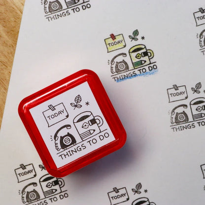Sanby x Eric Small Things Pre-Inked Stamp - Vol 2: To Do List