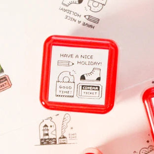 Sanby x Eric Small Things Pre-Inked Stamp - Vol 3: Holiday