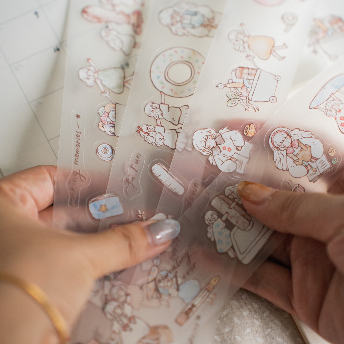Sho Little Happiness Kiss-Cut PET Tape - Stationery Friends