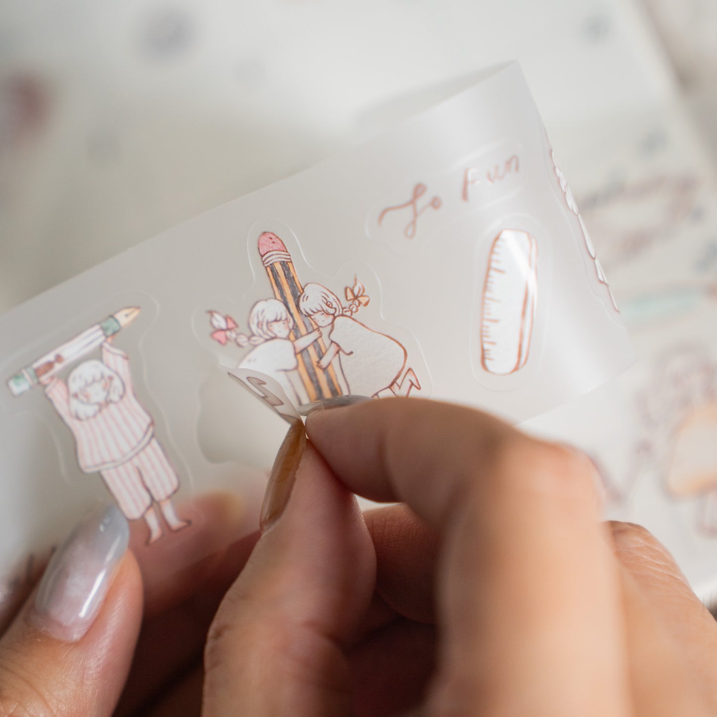 Sho Little Happiness Kiss-Cut PET Tape - Stationery Friends
