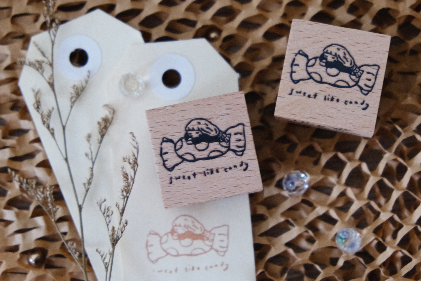 Eileen Tai Rubber Stamp - Sweet Like Candy