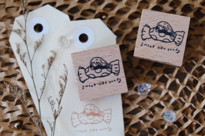 Eileen Tai Rubber Stamp - Sweet Like Candy