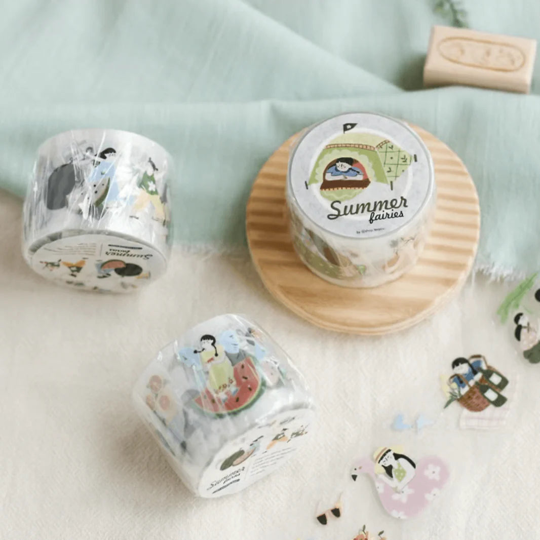 TeaYou Kiss-Cut PET Tape - Summer Fairies (Loop)