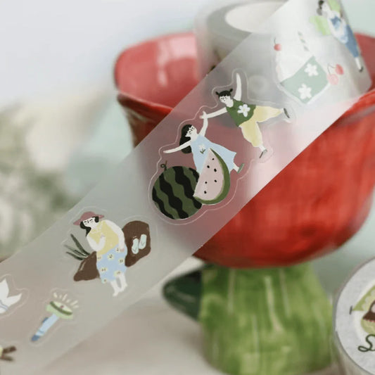 TeaYou Kiss-Cut PET Tape - Summer Fairies (Loop)