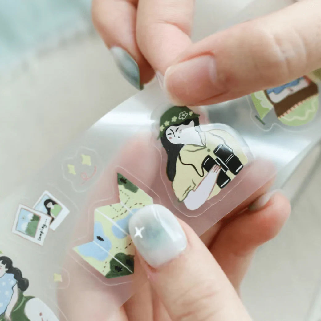TeaYou Kiss-Cut PET Tape - Summer Fairies (Loop)