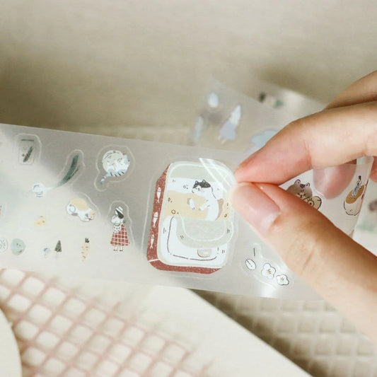 TeaYou Kiss-Cut PET Tape - Uchi No Neko (My Home Cat) (Loop)