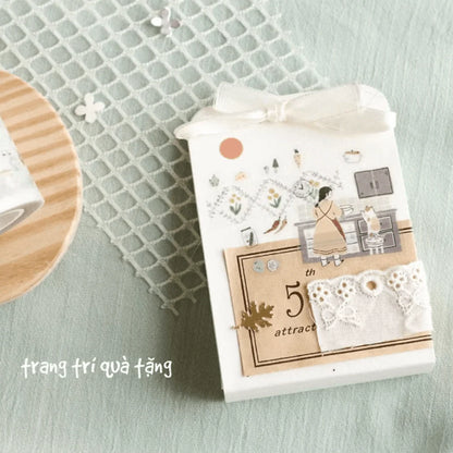 TeaYou Kiss-Cut PET Tape - Uchi No Neko (My Home Cat) (Loop)
