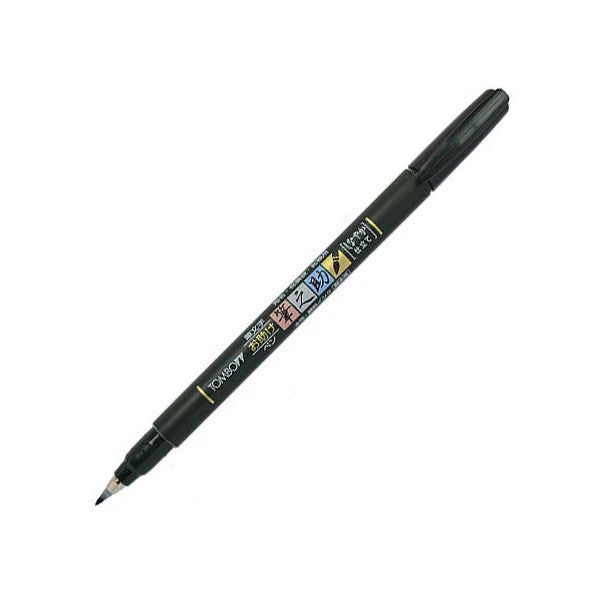 Tombow Fudenosuke Brush Pen Black - Soft Tip