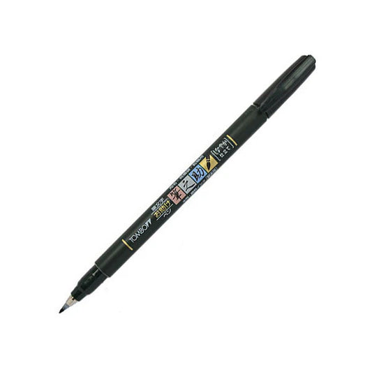 Tombow Fudenosuke Brush Pen Black - Soft Tip