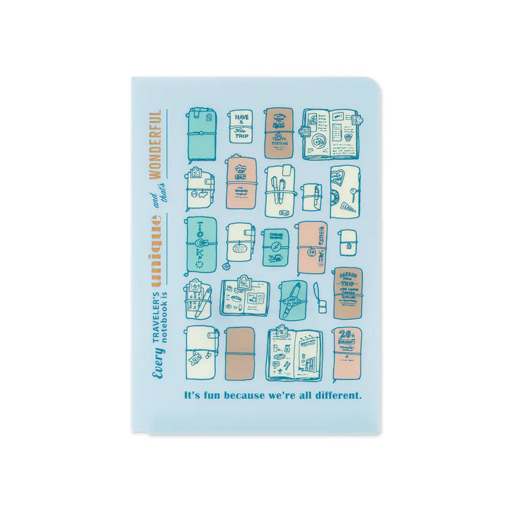 Traveler's Company Clear Folder - Passport 2027 (Limited Edition)