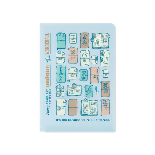 Traveler's Company Clear Folder - Passport 2027 (Limited Edition)