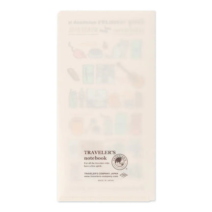 Traveler's Company Clear Folder - Regular 2027 (Limited Edition)