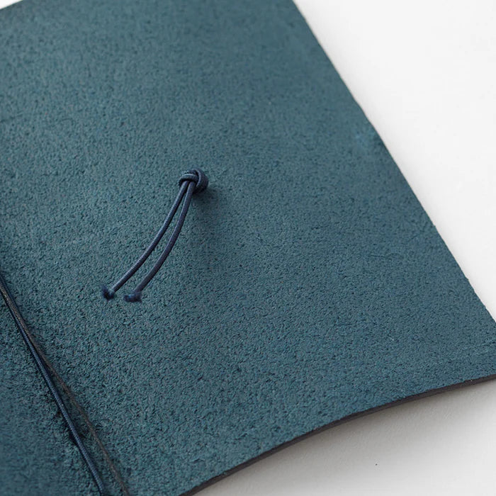 Traveler's Notebook Leather Cover Starter Set - Passport - Blue