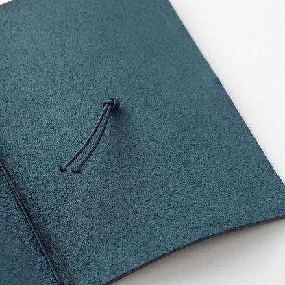 Traveler's Notebook Leather Cover Starter Set - Passport - Blue