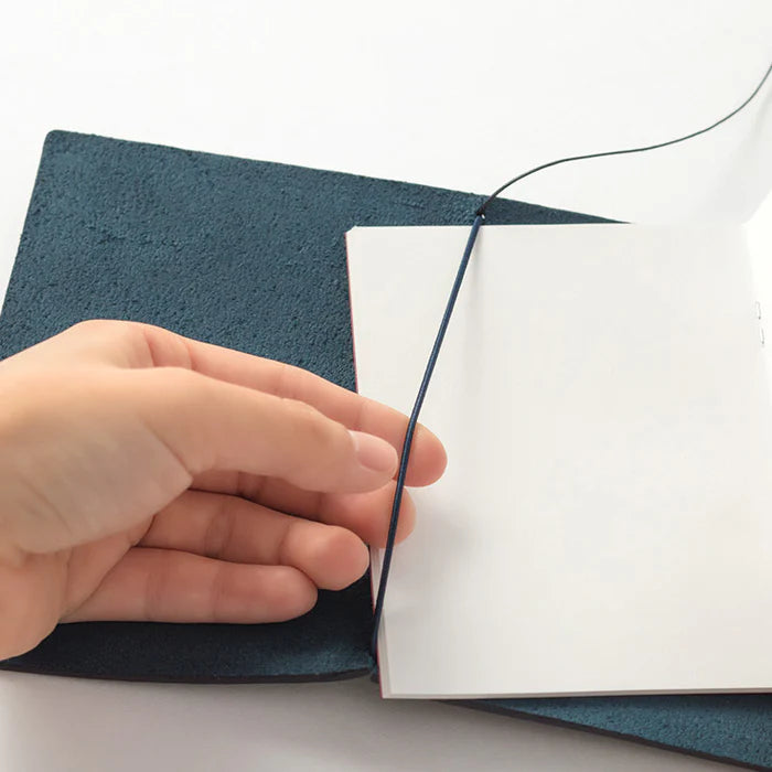 Traveler's Notebook Leather Cover Starter Set - Passport - Blue