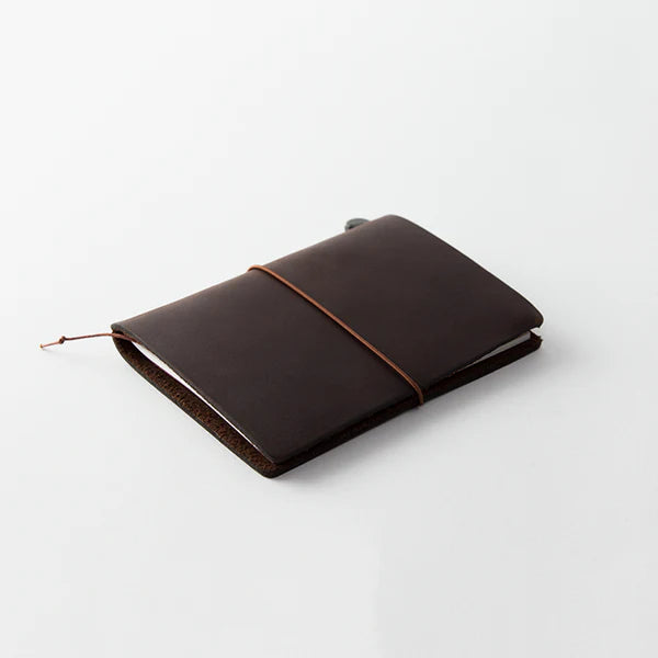 Traveler's Notebook Leather Cover Starter Set - Passport - Brown