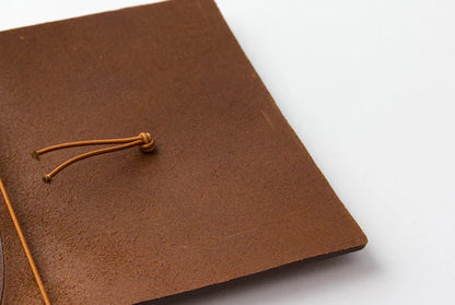Traveler's Notebook Leather Cover Starter Set - Passport - Camel