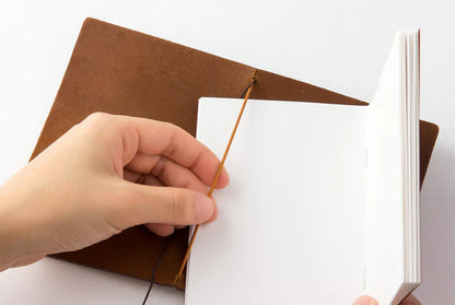 Traveler's Notebook Leather Cover Starter Set - Passport - Camel