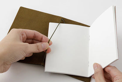 Traveler's Notebook Leather Cover Starter Set - Passport - Olive
