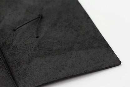 Traveler's Notebook Leather Cover Starter Set - Regular - Black
