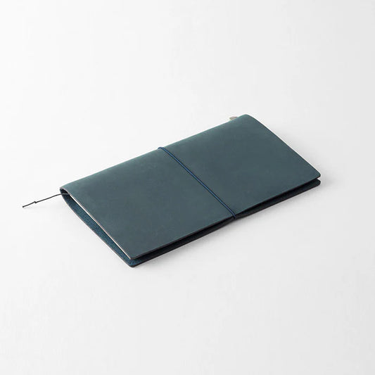 Traveler's Notebook Leather Cover Starter Set - Regular - Blue