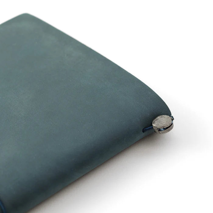 Traveler's Notebook Leather Cover Starter Set - Regular - Blue