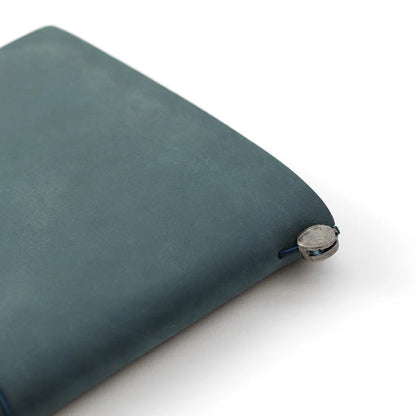 Traveler's Notebook Leather Cover Starter Set - Regular - Blue