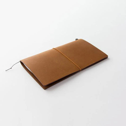Traveler's Notebook Leather Cover Starter Set - Regular - Camel