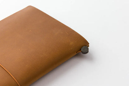 Traveler's Notebook Leather Cover Starter Set - Regular - Camel