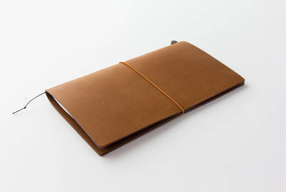 Traveler's Notebook Leather Cover Starter Set - Regular - Camel