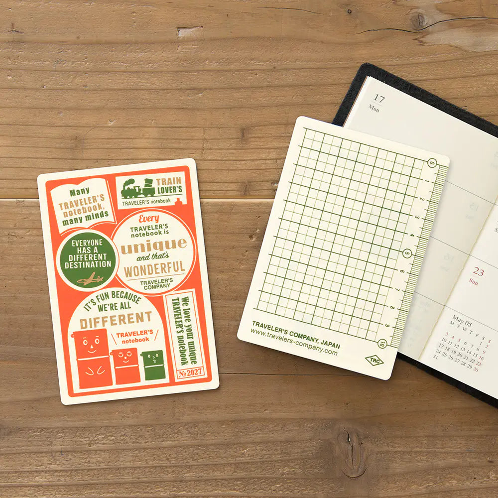 Traveler's Company Pencil Board - Passport 2027 (Limited Edition)