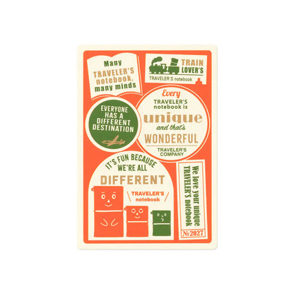 Traveler's Company Pencil Board - Passport 2027 (Limited Edition)