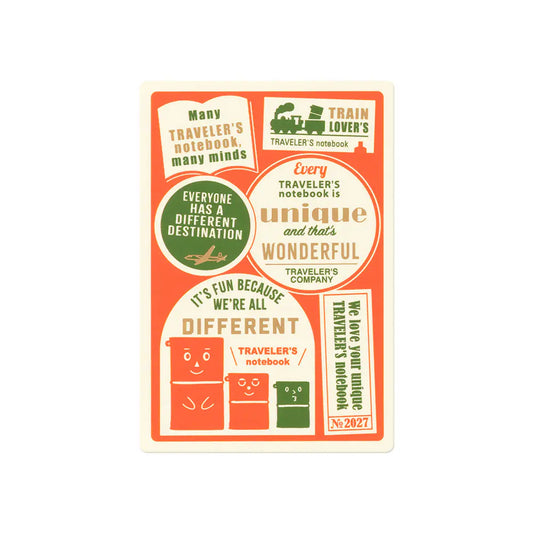 Traveler's Company Pencil Board - Passport 2027 (Limited Edition)